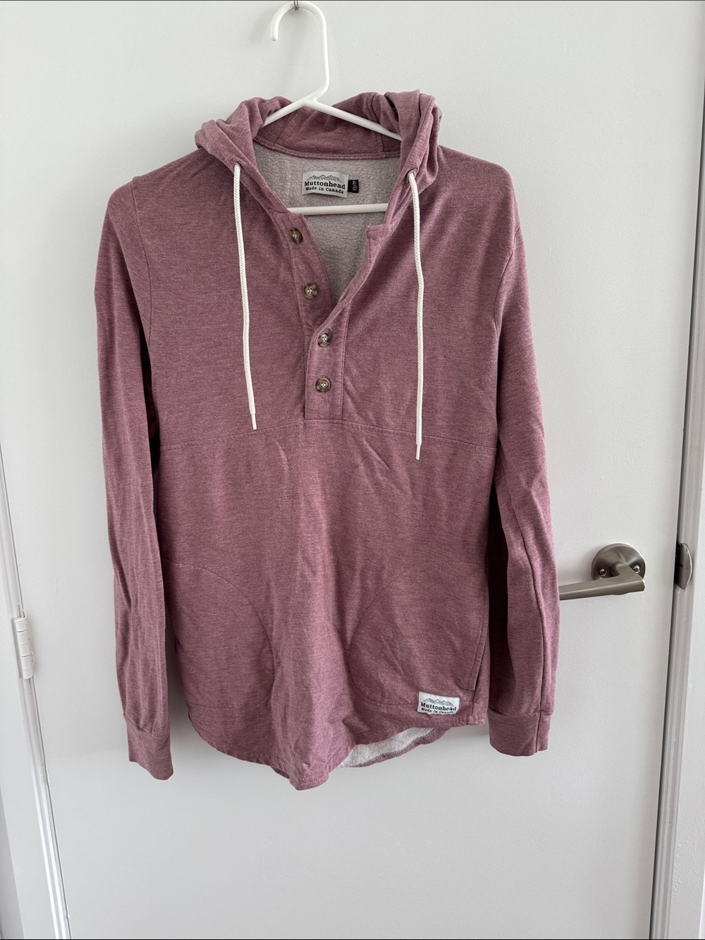 Mauve Muttonhead hoodie